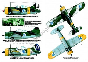 Kagero 3002 Brewster F2A Buffalo EN/PL (no decals) – image 3