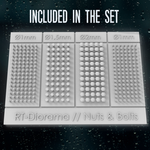 RT-Diorama 35651 3D Resin Print: Nuts and Bolts 1/35 – image 2