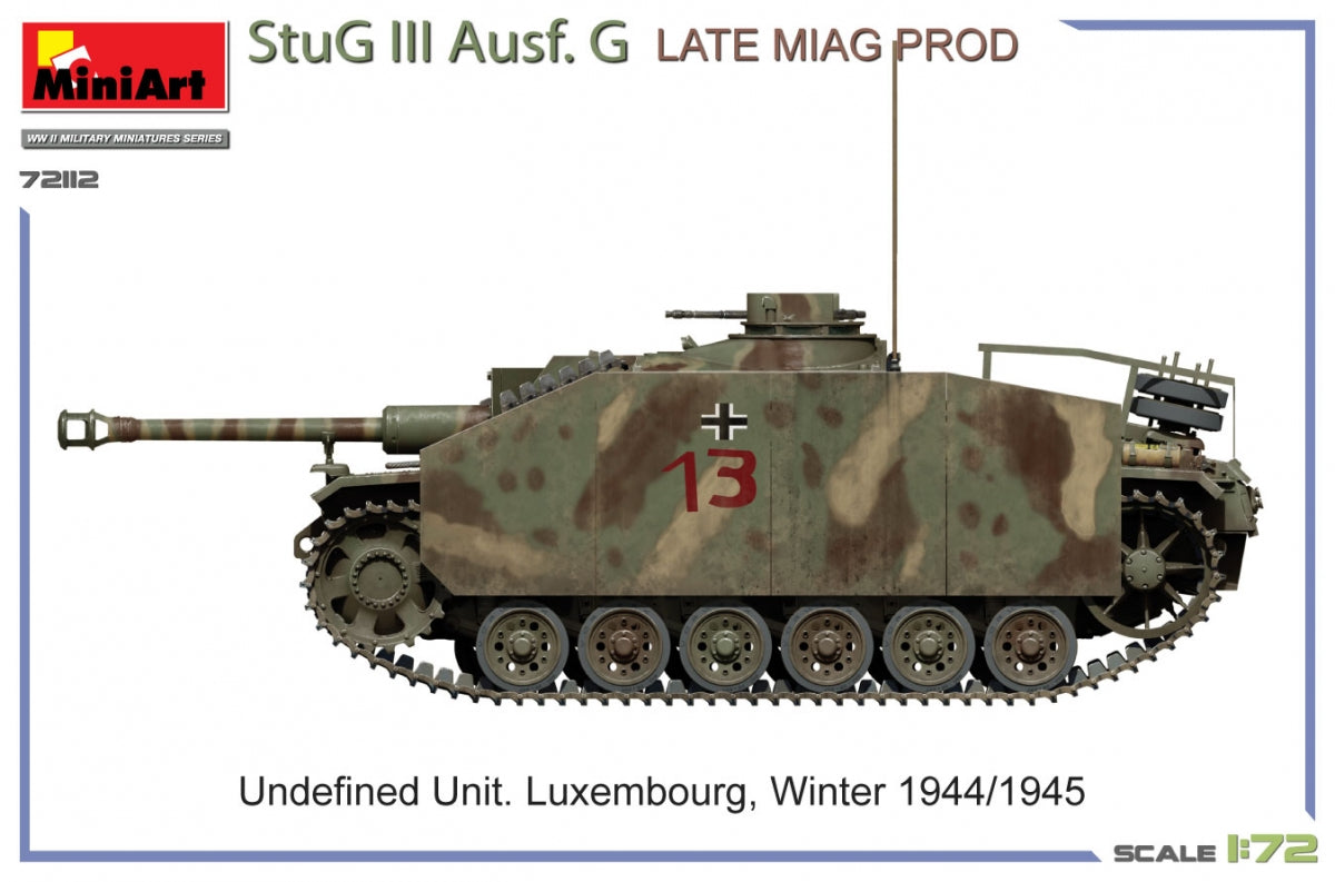 MiniArt 72112 StuG III Ausf. G Late Miag Prod. 1/72 – Bild 5