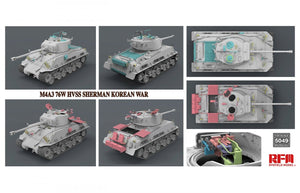 Rye Field Model 5049 M4A3 76W HVSS Sherman Korean War 1/35 – image 2