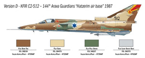 Italeri 1408 Kfir C.2 1/72 – zdjęcie 5