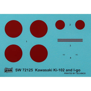 Sword 72125 Ki-102 and I-Go rocket 1/72 – Bild 6