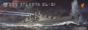 Very Fire VF350922DX USS Atlanta CL-51 Light Cruiser (Deluxe Version) 1/350