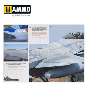 AMMO of Mig Jimenez 6029 F-16 Fighting Falcon / VIPER. Visual Modelers Guide Multilingual (Eng, Spa, Ita) – obrázek 9