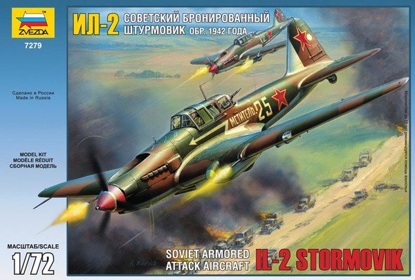 Zvezda 7279 ILUYSHIN IL-2M 1/72