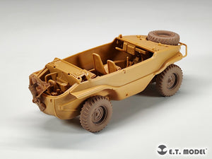 ET Model P35-136 WWII German Schwimmwagen Type166 Sagged wheels Wide For TAMIYA Kit 1/35 – Bild 8