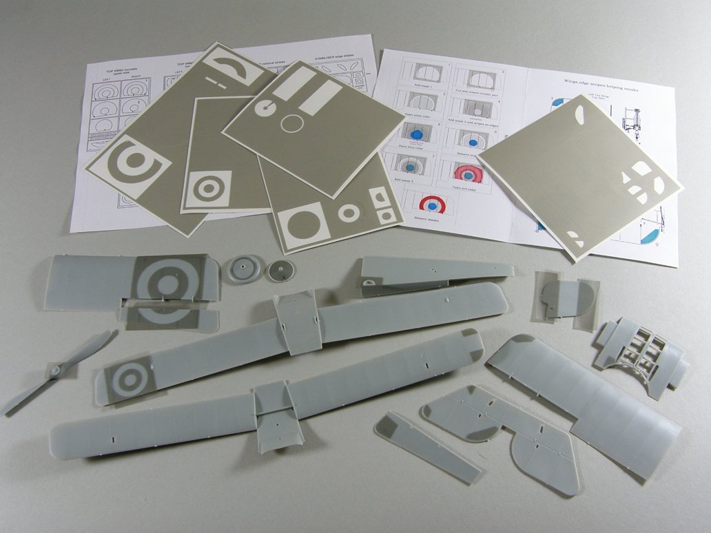 Copper State Models A32-01 French Nieuport XVII Painting Masks set 1/32 – image 2