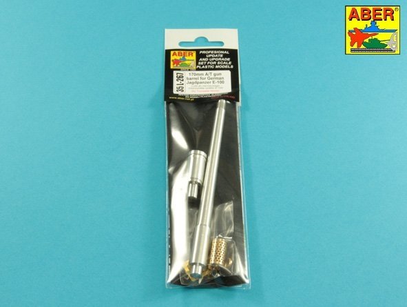Aber 35L-267 Barrel for German tank destroyer E-100 (Trumpeter) 1/35