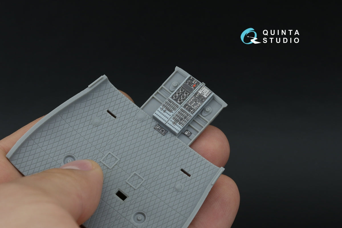 Quinta Studio QD35158 UH-1B 3D-Printed &amp;amp; coloured Interior on decal paper (Trumpeter) 1/35 – zdjęcie 6