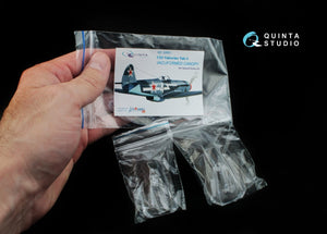 Quinta Studio QC32001 Yak-3 vacuformed clear canopy, open &amp;amp; close position (for Special Hobby kit) 1/32 – image 6
