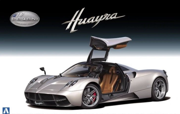 Aoshima 01090 PAGANI HUAYRA - Overseas Edition 1/24