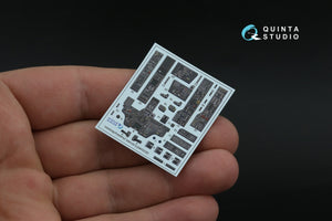 Quinta Studio QD48572 AH-64A 3D-Printed &amp;amp; colored Interior on decal paper (Academy/Modelist) 1/48 – obrázek 6