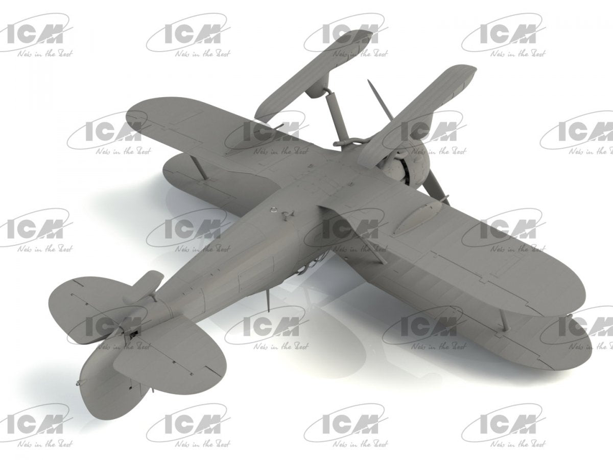 ICM 32044 J-8 Gladiator WWII Swedish Fighter 1/32 – Bild 5