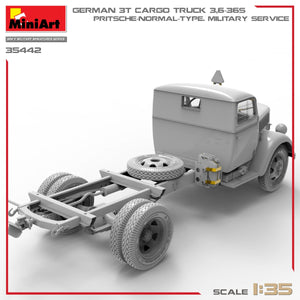 Miniart 35442 GERMAN 3T CARGO TRUCK 3.6-36S. PRITSCHE-NORMAL-TYPE. MILITARY SERVICE 1/35 – imagen 6
