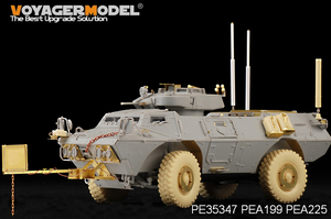 Voyager Model PEA199 Modern US Army M1117 Road Wheels (For TRUMPETER) 1/35 – Bild 2
