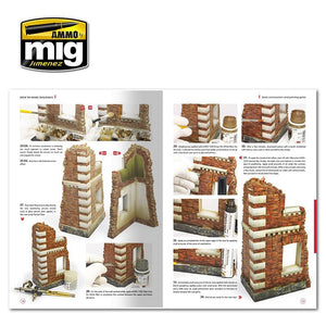 AMMO of Mig Jimenez 6135 HOW TO MAKE BUILDINGS. BASIC CONSTRUCTION AND PAINTING GUIDE (English) – image 5