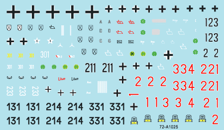 Star Decals 72-A1025 German tanks in Italy # 5. Cassino 1944. 1/72 – zdjęcie 3