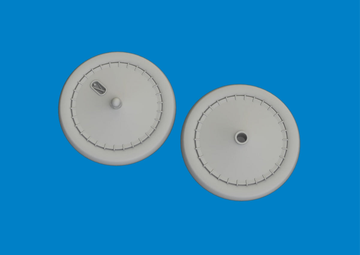 Eduard 6481045 Bulldog wheels AIRFIX 1/48 – image 3