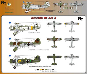 Fly 72008 Henschel Hs-123 A 1/72 – immagine 3