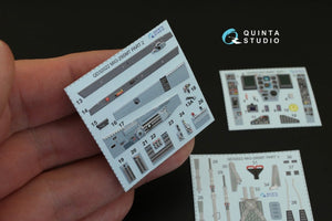Quinta Studio QD32022 MiG-29SMT 3D-Printed &amp;amp; colored Interior on decal paper (for Trumpeter kit) 1/32 – Bild 5