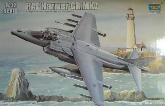 Trumpeter 02287 BAe Harrier GR.7 (RAF service) 1/32