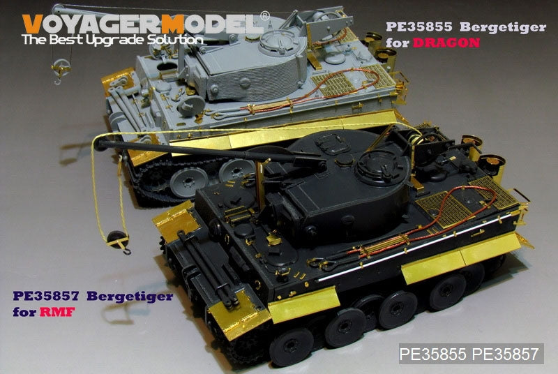 Voyager Model PE35855 WWII German Bergepanzer Tiger I basic For DRAGON 6850 1/35 – Bild 15