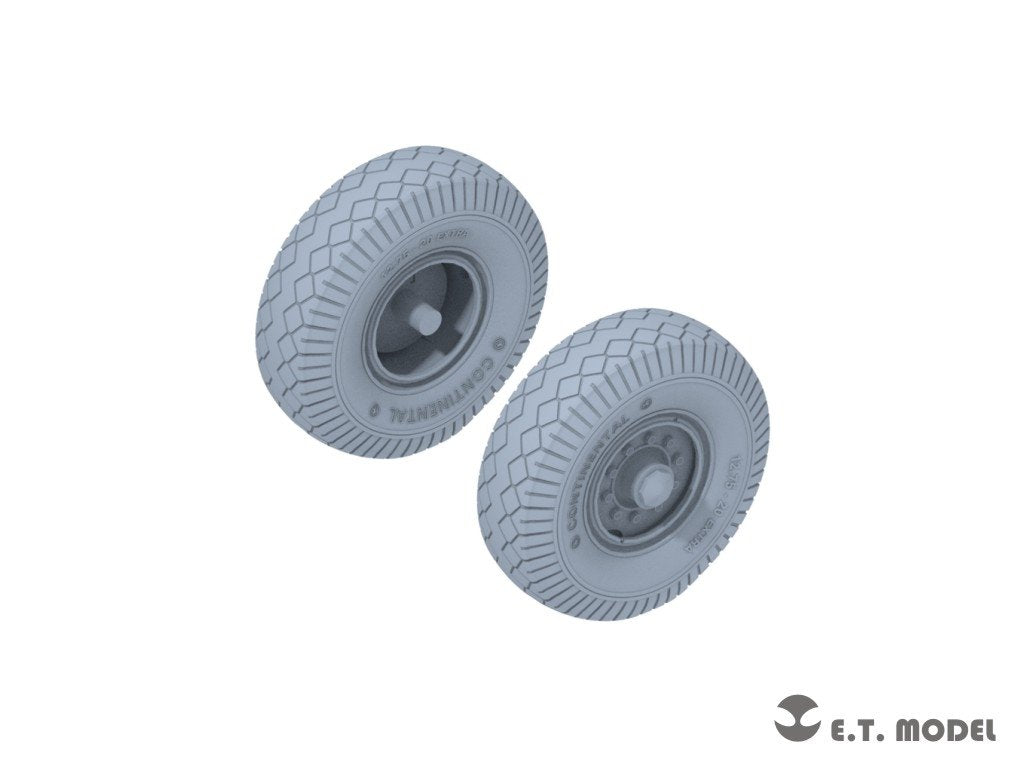 ET Model P35-123 WWII German Tank Transporter Sd.Ah.116 Sagged wheels For TAMIYA Kit 1/35 – Bild 2