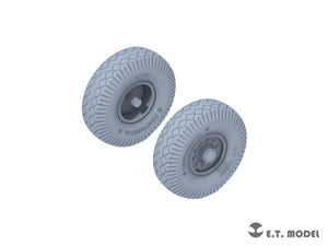 ET Model P35-123 WWII German Tank Transporter Sd.Ah.116 Sagged wheels For TAMIYA Kit 1/35 – Bild 2