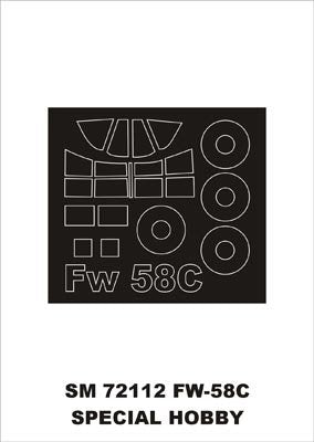 Montex SM72112 Fw-58C SPECIAL HOBBY