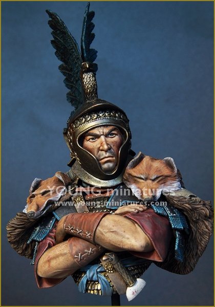 Young Miniatures YH1842 Roman Cavalry Officer - 3rd Century after Christ German1/10 – image 2