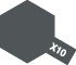 Tamiya X10 Gun Metal (80010) Enamel Paint – obrázek 2