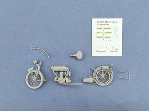 Copper State Models B32-001 Copper State Models B32-001 British Motorcycle Tr.Model H 1/32 – immagine 5