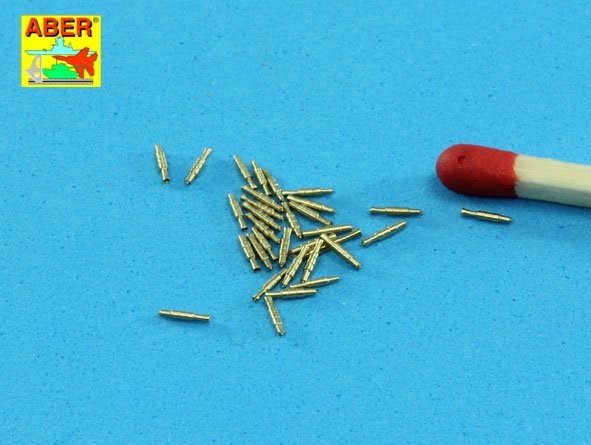 Aber 350L-72 Barrel set for HMS Ark Royal 16 x 4.5in (114mm) QF Mk I; 32 × QF 2-pdr (40mm) Mark VIII Pom-Pom; 32 x 0.5in (12.7mm) Vickers Mk III 1/350 – imagen 4