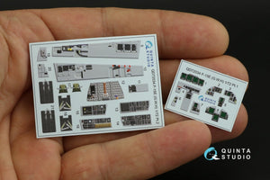 Quinta Studio QD72034 F-15E 3D-Printed &amp;amp; colored Interior on decal paper (GWH) 1/72 – image 13
