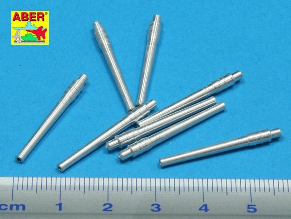 Aber 350L-35 Set of 8 pcs 356 mm barrels for Kongo, Haruna, Hiei, Kirishima 1/350 – Bild 2