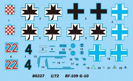 Hobby Boss 80227 Bf109 G-10 1/72 – image 3