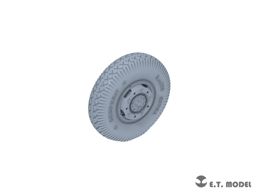 ET Model P35-108 WWII German Sd.Kfz.234 Large Diameter Weighted Wheels Type.8 1/35 – obrázek 4