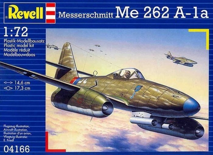 Revell 04166 Me 262 A1a 1/72