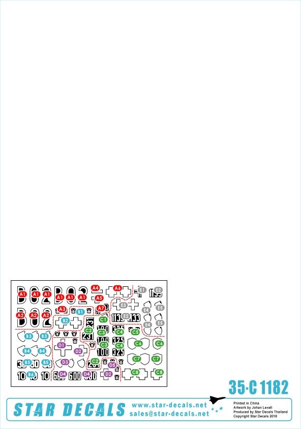 Star Decals 35-C1182 18. Panzer Division #2 1/35 – image 2
