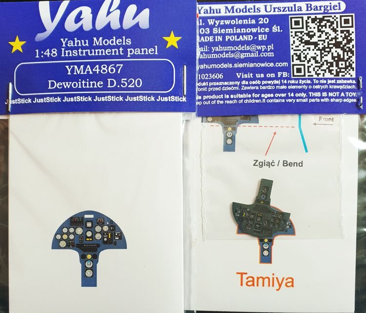 Yahu YMA4867 D 520 for Tamiya 1/48