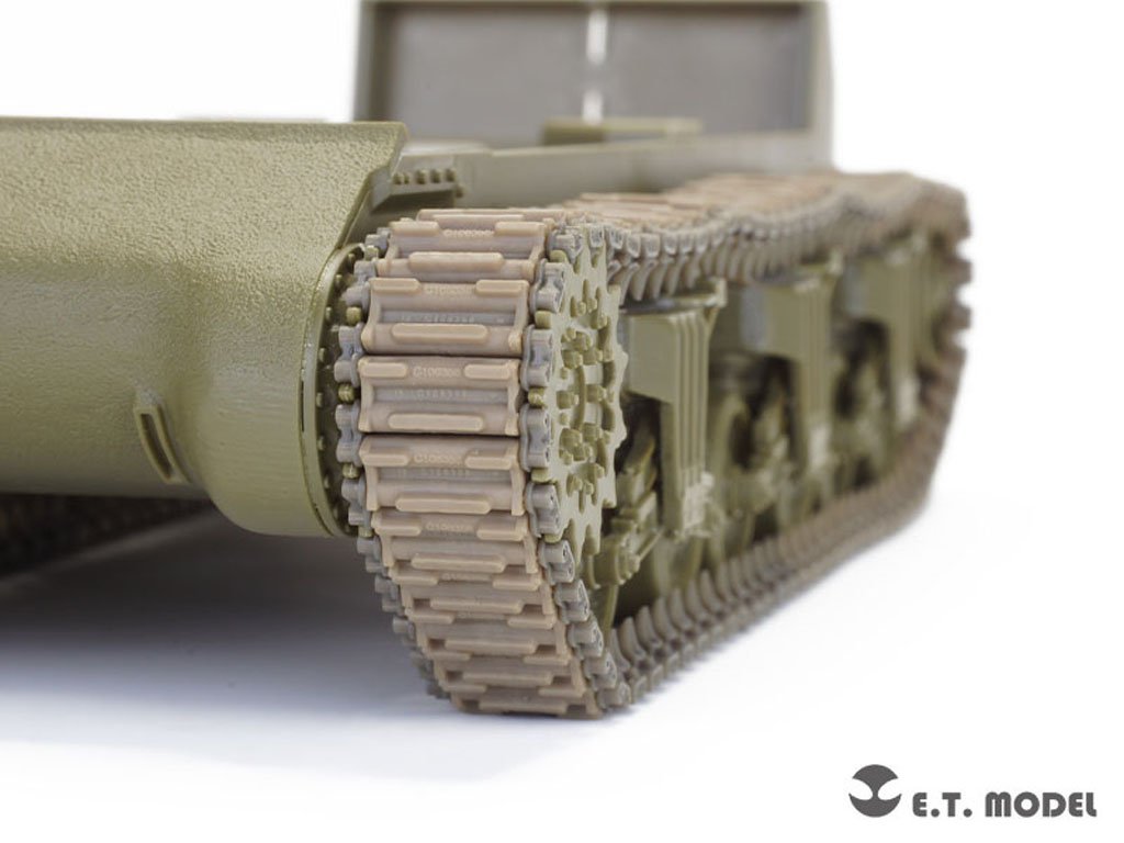 ET Model P35-084 WWII US ARMY M4 Sherman T49 Workable Track (3D Printed) 1/35 – immagine 5
