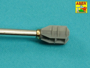 Aber 35L-120 105mm D1504 L/44 barrel with muzzle brake for Israeli Sherman M51 1/35 – obrázek 12