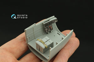 Quinta Studio QD32203 B-25J Mitchell Glass nose 3D-Printed &amp;amp; colored Interior on decal paper (HK models) 1/32 – image 10