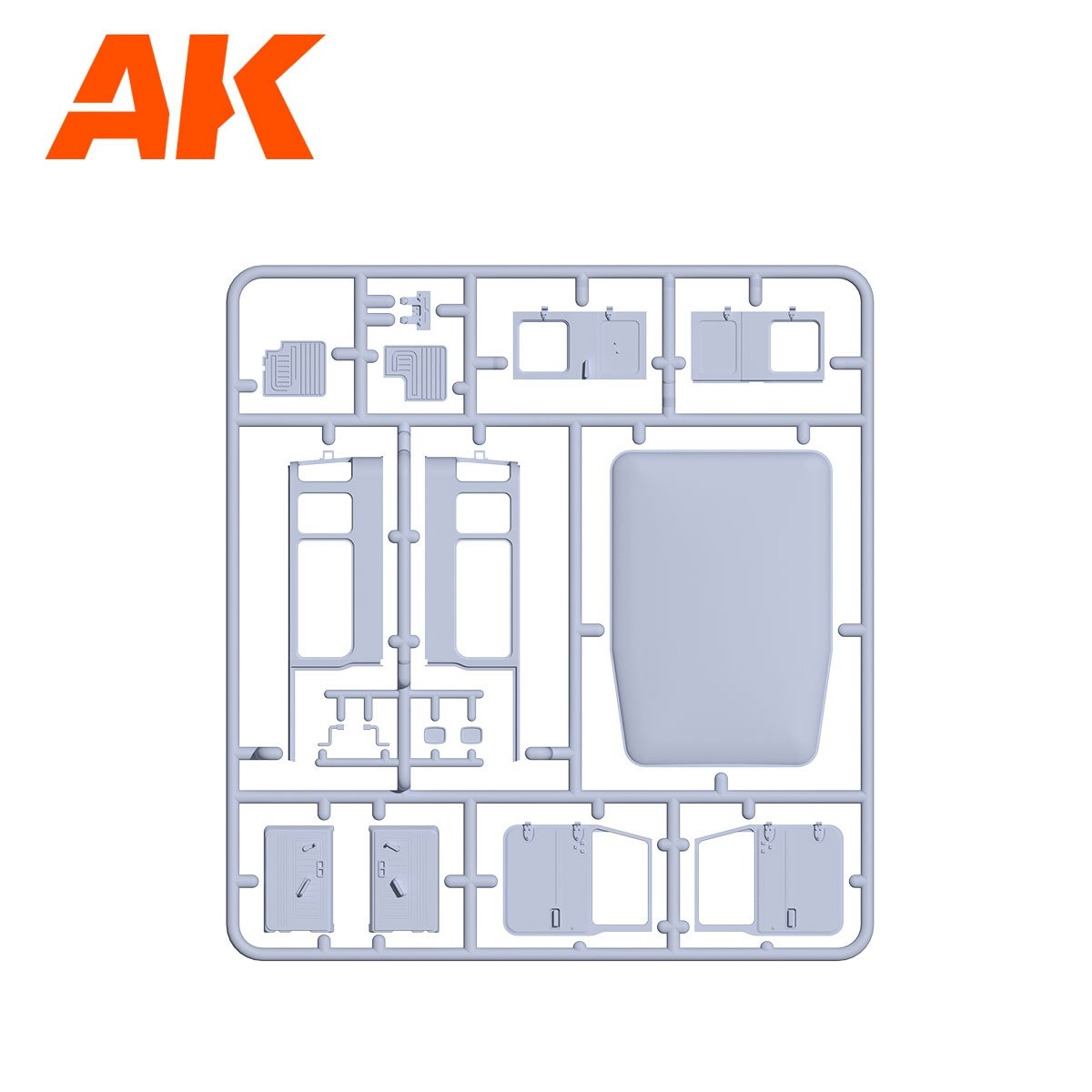 AK Interactive AK35001 FJ43 SUV AVEC TOIT RIGIDE 1/35 – image 13