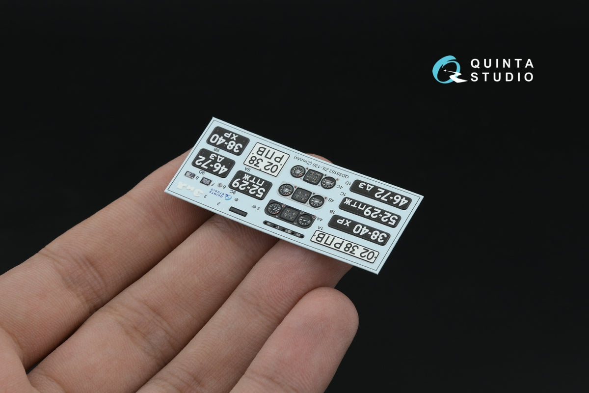 Quinta Studio QD35163 ZiL-130 3D-Printed &amp;amp; colored Interior on decal paper (Zvezda) 1/35 – image 6