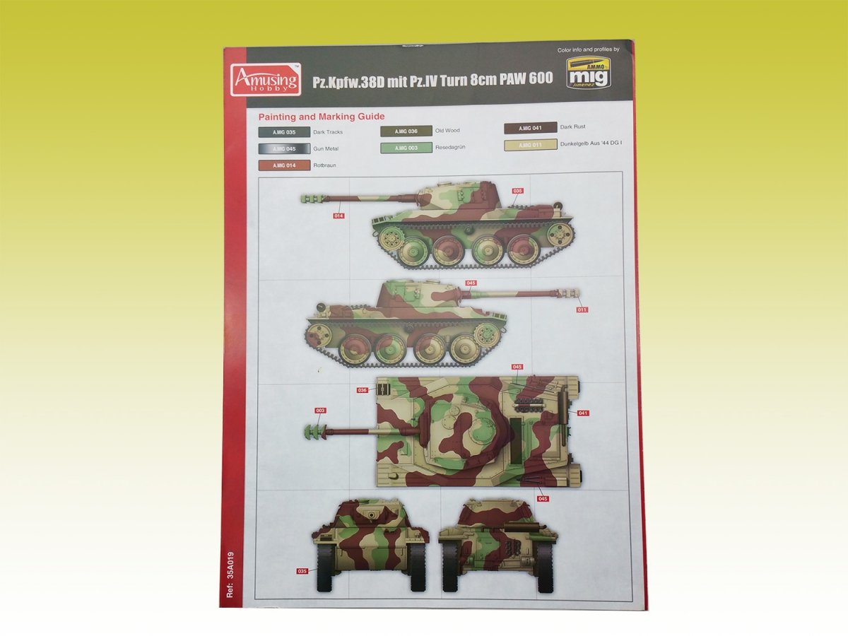 Amusing Hobby 35A019 Pz.Kpfw.38D 1/35 – image 4