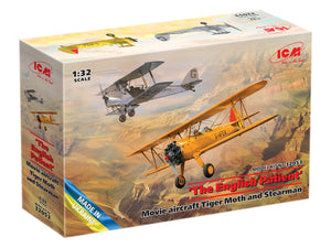 ICM 32053 The English Patient Movie Aircraft Tiger Moth and Stearman 1/32 – Bild 2