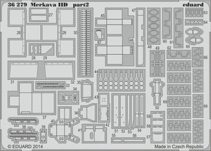 Eduard 36279 Merkava IID 1/35 ACADEMY – image 2