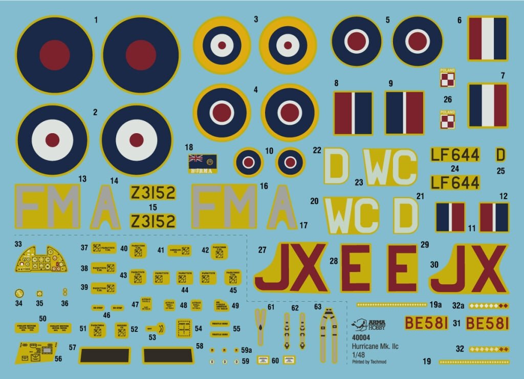 Arma Hobby 40004 Hurricane Mk IIc 1/48 – image 7
