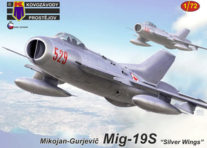 Kovozavody Prostejov KPM0329 MiG-189S &amp;quot;Silver Wings&amp;quot; 1/72
